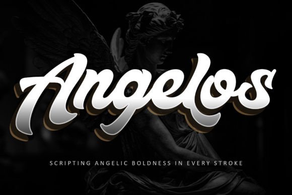 Angelos: A Bold Script Font That Elevates Your Brand