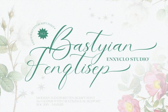 Bastyian Fenqtisep: A Modern Handwritten Font That Elevates Real Business Branding