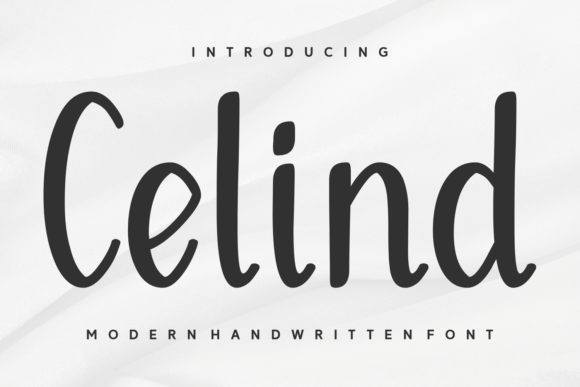 Celind: A Hand-Drawn Script Font with Editorial Warmth