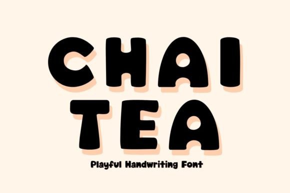 Chai Tea: A Warm, Playful Script Font That Makes Your Campaign Stand Out