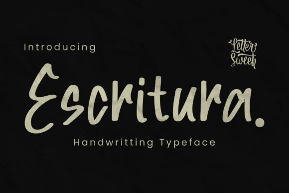 Escritura: A Hand-Drawn Script Font That Elevates Real Small Business Branding