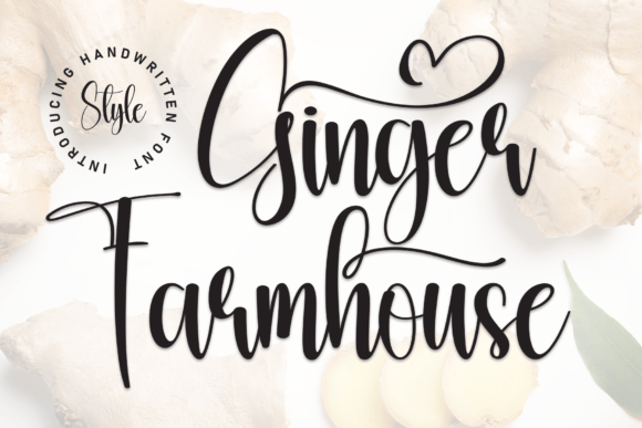 Ginger Farmhouse: A Thoughtful Script Font for Editorial Warmth