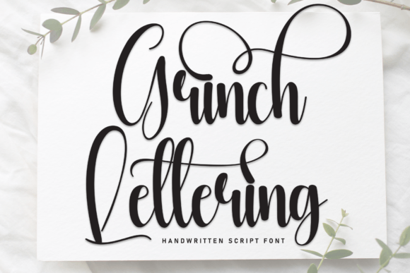 Grinch Lettering: A Handwritten Font That Feels Like a Quiet Conversation