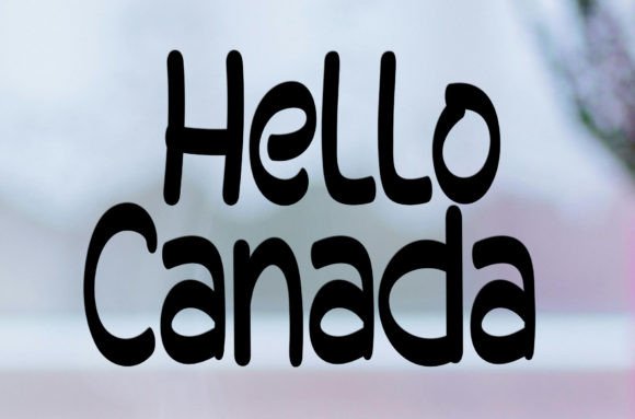 Hello Canada: A Friendly Handwritten Font for Real Small Businesses