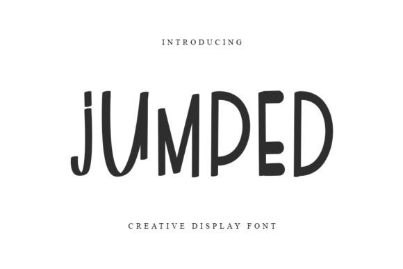 Jumped: A Playful Handwritten Font for Editorial Charm