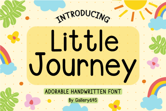 Little Journey: A Playful Handwritten Font That Feels Like Your Brand’s Smile