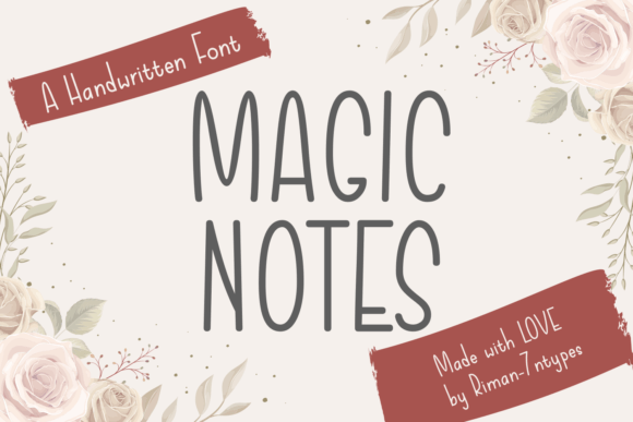 Magic Notes Font: A Professional Yet Playful Branding Tool