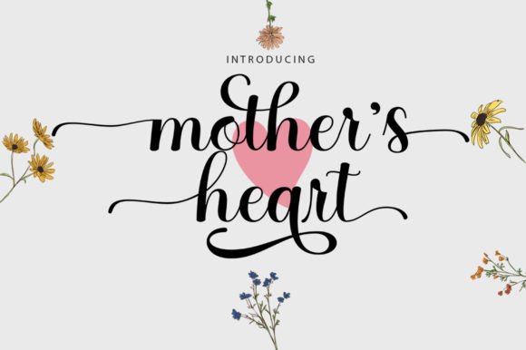Mothers Hearts: A Modern Script Font for Scroll-Stopping Brand Content