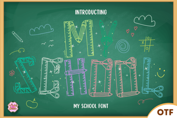 My School: A Friendly Script Typeface for Educational Publishing