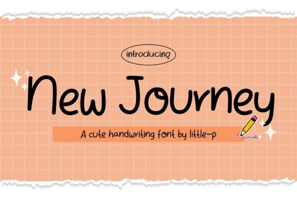 New Journey: A Handwritten Font That Feels Like a Fresh Start
