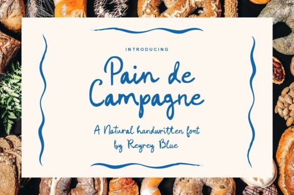 Pain De Campagne: A Warm, Rustic Script Font for Scroll-Stopping Campaigns