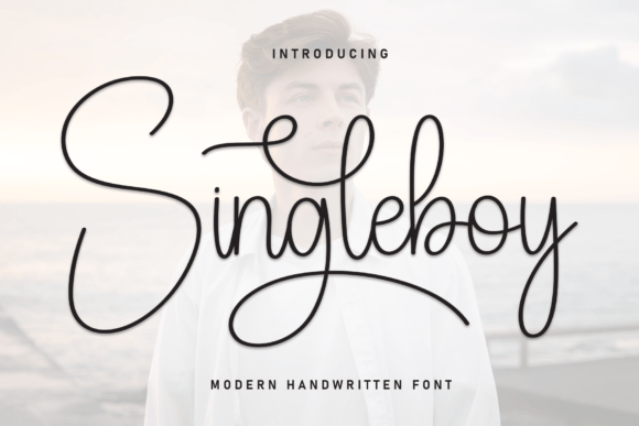 Singleboy: A Handwritten Font That Elevates Campaign Visuals