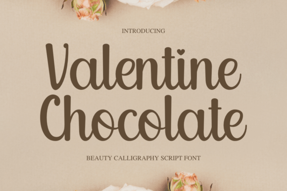 Valentine Chocolate Font for Elegant Digital Headlines