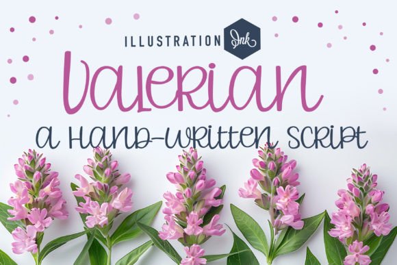 Valerian: A Handwritten Font That Feels Like a Smile