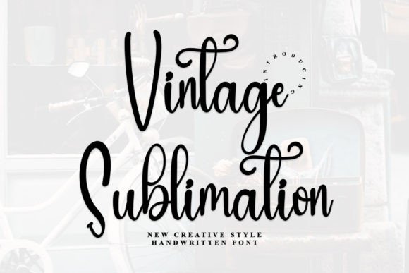 Vintage Sublimation: A Thoughtful Script Font for Editorial Moments